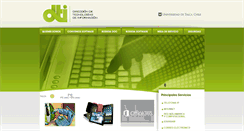 Desktop Screenshot of dti.utalca.cl